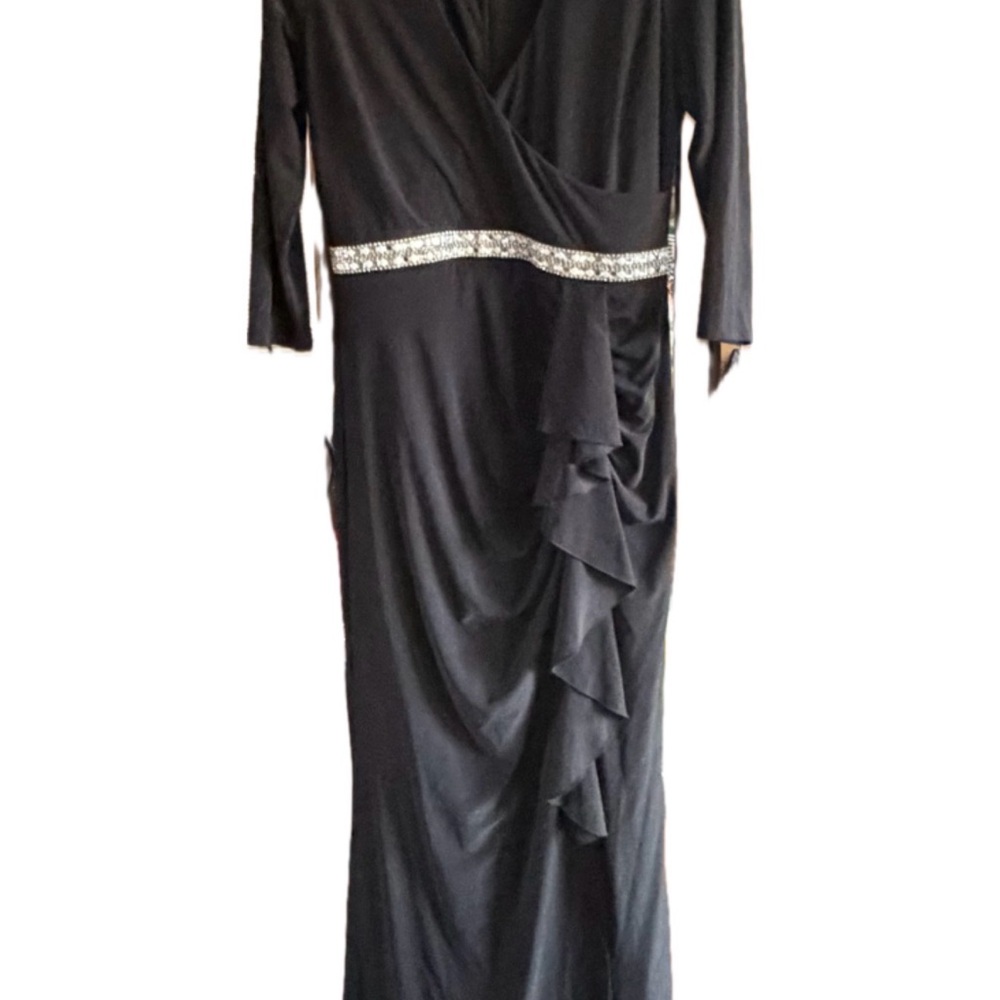 Elegant Black Evening Dress by Blu Sage